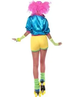 Jaren 80 Skater Vrouw Kostuum -Toga Winkel 66983c 20