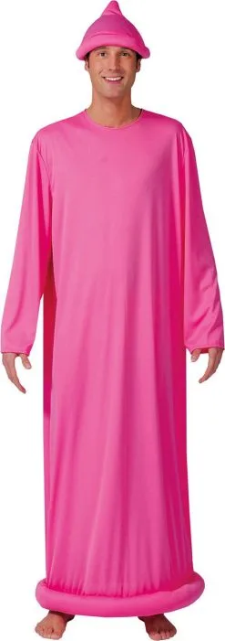 Mark Het Supersize Condoom Man Kostuum