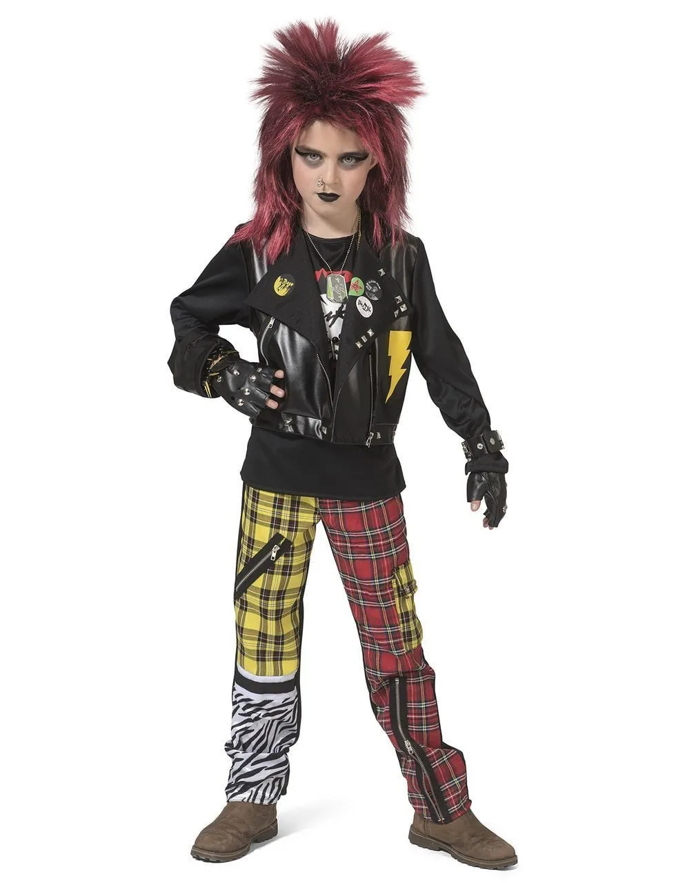 Punk Peter Jongen Kostuum 1 Punk Peter Jongen Kostuum