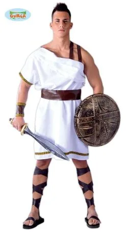 Soldaat Leonidas De Spartaan Man Kostuum