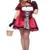 Gothic Roodkapje Sexy Jurk (Plus Size) Vrouw