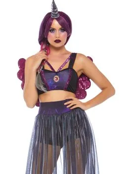 Mystieke Gevleugelde Eenhoorn Vrouw Kostuum -Toga Winkel leg 2018 86758 053 4 18