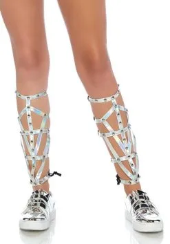 Scheenbeschermers Met Studs Elegante Gladiator