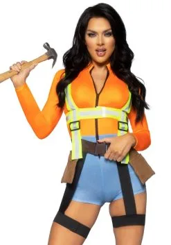 Beau De Bouwer Under Construction Vrouw Kostuum