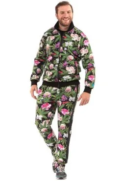 Pablo Discobar Festival Suit Marihuana Hawaii Kostuum