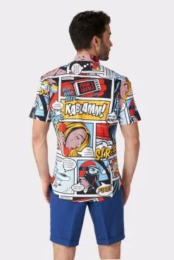 Danger Days Comic Sense Blouse Man -Toga Winkel osss 1014 3 11