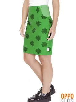 Iers St. Patricks Girl Opposuit Vrouw Kostuum -Toga Winkel oswm 0011 3 15