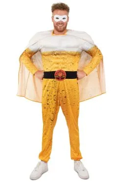 Bier Voor Superhelden Man Kostuum