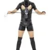 Geinig Bondage Gimp Bodysuit Man Kostuum