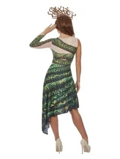 Medusa De Groene Bosnimf Vrouw Kostuum -Toga Winkel smf 2020 63038 3 24