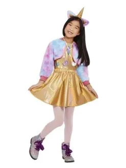 Snoezig Kittycorn Meisje Kostuum