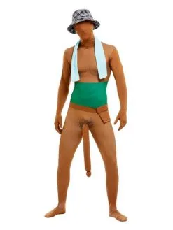 Badgast Big Willy Man Kostuum