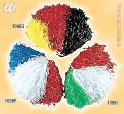 Pom Pom Rood / Wit / Blauw