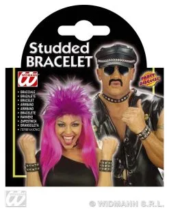 Armband Met 2 Lagen Spijkers Biker -Toga Winkel wdm1014 7102b d 1