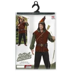 Middeleeuws Robin Of The Hood Kostuum Man -Toga Winkel wdm1014 7394 c 8