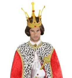 Maxi Glitter Kroon Met Stenen, Buigbaar -Toga Winkel wdm1014 9088h e