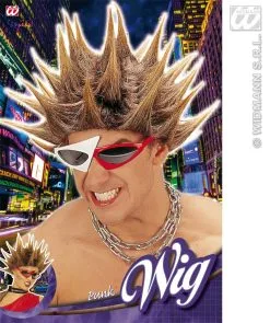 Pruik, Punk / Techno -Toga Winkel wdm1014 k6236 c 1
