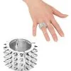 Punk Ring Zilver Met Nagels