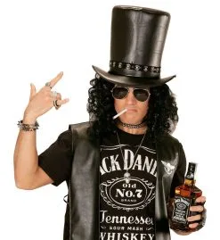 Punk Armband Zilver / Zwart Met Nagels -Toga Winkel wdm1516 03562 h