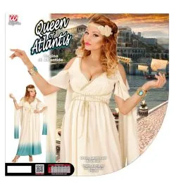 Mythische Koningin Van Atlantis Vrouw Kostuum -Toga Winkel wdm1516 6771 d 8