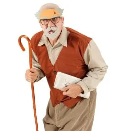 Professor Bril, Oude Man -Toga Winkel wdm1617 14404 d