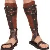 Lederlook Beenbedekking Romein / Griek Centurio