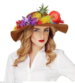 Bruine Hippie Hoed Brede Rand -Toga Winkel wdm 2018 68581 3 1