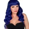 Pruik Bella Von Gothica, Blauw