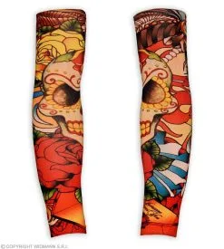 Gekleurde Tattoo Armsleeve Schedel En Rozen -Toga Winkel wdm 2021 29357 4