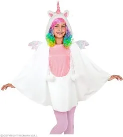 Fabelachtige Eenhoorn Kind Poncho Meisje