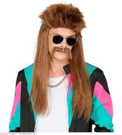 Pruik New Kids Redneck Met Snor -Toga Winkel wdm 2021 51638 3