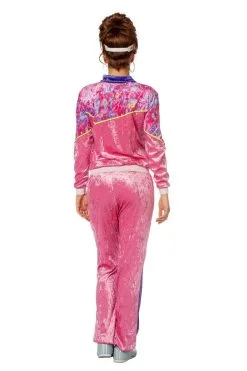 Jogging 80s Pink Trainer Vrouw Kostuum -Toga Winkel wlb2016 4293 3 17