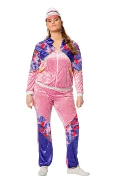 Jogging 80s Pink Trainer Vrouw Kostuum -Toga Winkel wlb2016 4293 4 7