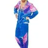 Jogging 80s Pink Trainer Man Kostuum