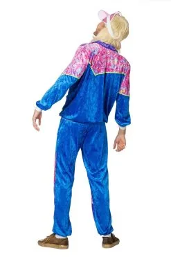Jogging 80s Pink Trainer Man Kostuum -Toga Winkel wlb2016 5293 3 11