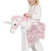Sprookjes Mythe Eenhoorn Wit Meisje Kostuum