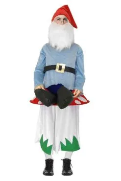 Kabouter Op Paddenstoel Man Kostuum