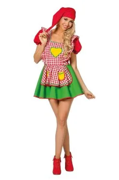 Meest Populaire Kabouter Van Het Bos Vrouw Kostuum