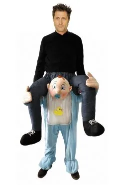 Op De Schouders Van Een Sterke Baby Kostuum