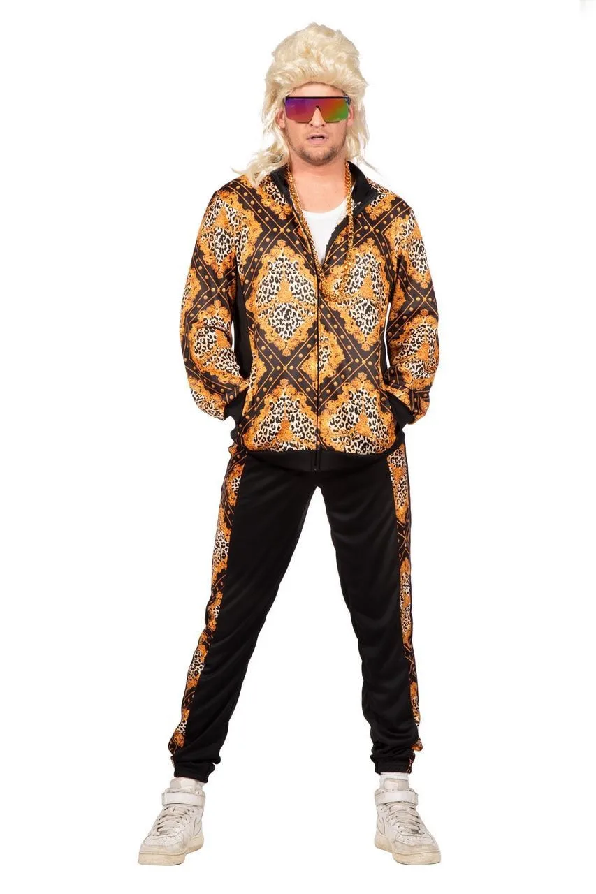 Golddigger Pimp Trainingspak Man Kostuum 1 Golddigger Pimp Trainingspak Man Kostuum